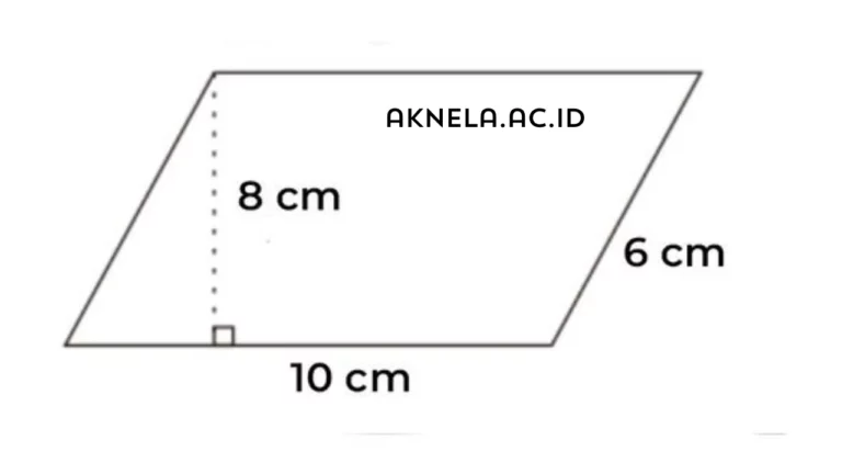 Cara Menghitung Luas Jajargenjang dan Contoh Soalnya